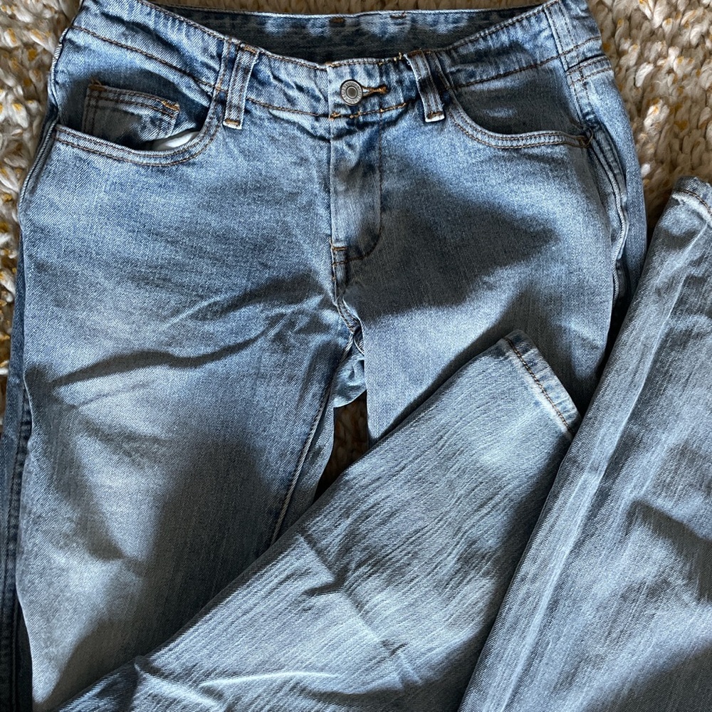 Brandy Melville Low Waisted Flare Jeans